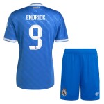 Günstige Fußballtrikots Real Madrid Endrick 9 Kinder 3rd trikot 2025-26 Kurzarm